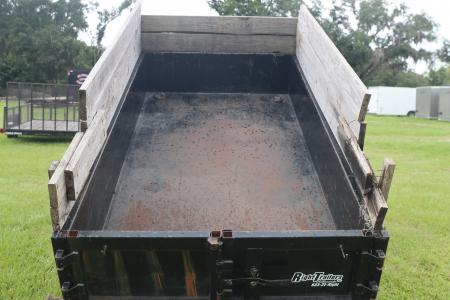 Used 2018 5X10 Lamar Dump Trailer