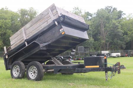 Used 2018 5X10 Lamar Dump Trailer