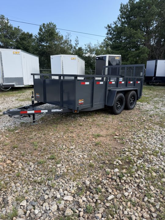 New 2027 Prospector Box 6 x 12 TA Utility Trailer