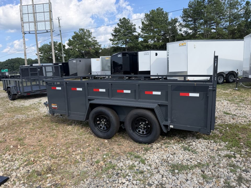 New 2027 Prospector Box 6 x 12 TA Utility Trailer