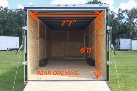New 2027 8.5X28 Anvil Cargo Trailer