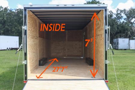 New 2027 8.5X28 Anvil Cargo Trailer