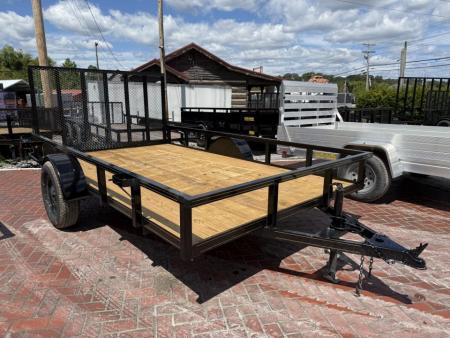 New 2026 P & T Trailers 6X12 AFG TUBE (SPRING ASSIST) Utility Trailer