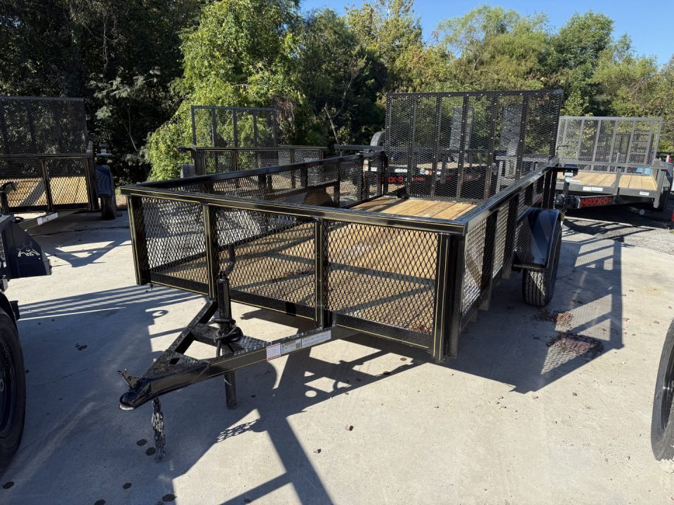 New 2026 P & T Trailers 6X12 LEAF Utility Trailer
