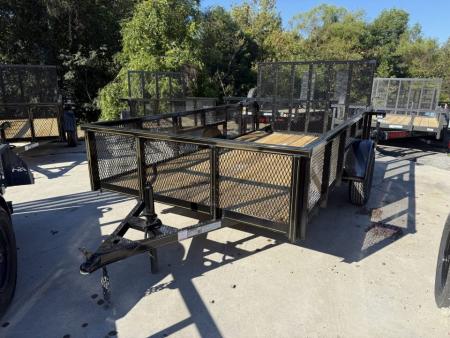 New 2026 P & T Trailers 6X12 LEAF Utility Trailer