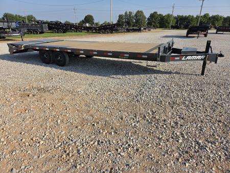 New 2027 Lamar 102X24 TANDEM 14K DECKOVER W/5' MAX RAMPS