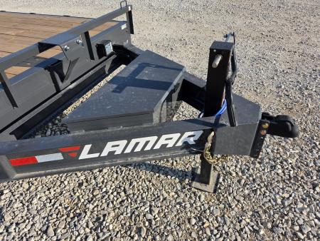 New 2027 Lamar 102X24 TANDEM 14K DECKOVER W/5' MAX RAMPS