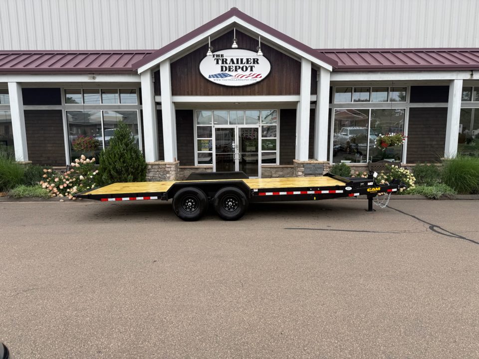 New Cam Superline 7' x 20' Power Tilt Car Hauler 14K