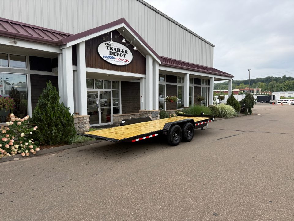 New Cam Superline 7' x 20' Power Tilt Car Hauler 14K