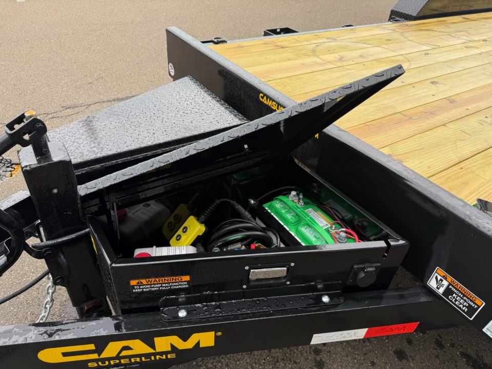 New Cam Superline 7' x 20' Power Tilt Car Hauler 14K