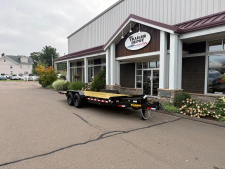 New Cam Superline 7' x 20' Power Tilt Car Hauler 14K