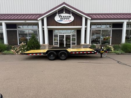 New Cam Superline 7' x 20' Power Tilt Car Hauler 14K