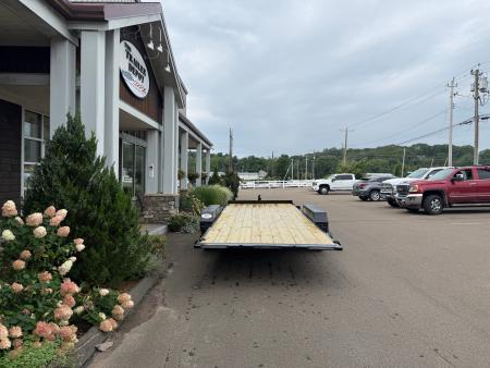New Cam Superline 7' x 20' Power Tilt Car Hauler 14K