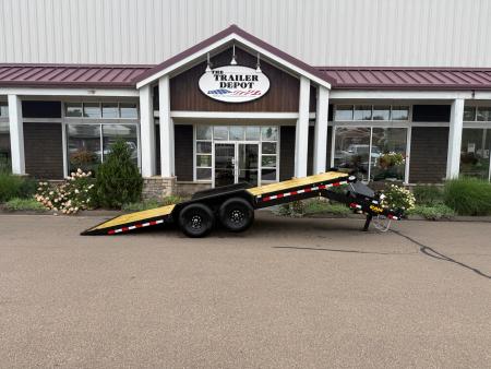New Cam Superline 7' x 20' Power Tilt Car Hauler 14K