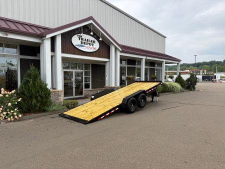 New Cam Superline 7' x 20' Power Tilt Car Hauler 14K