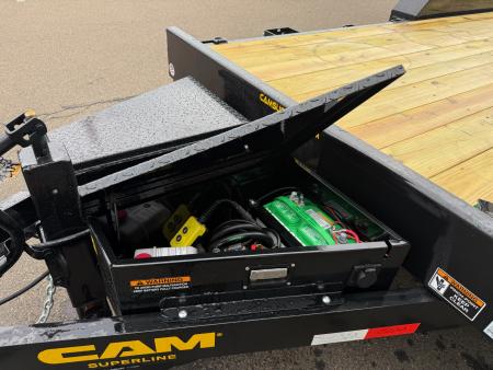 New Cam Superline 7' x 20' Power Tilt Car Hauler 14K