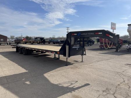 New 2027 Load Trail 102x34 24K W/12Ft Hydro Dove Gooseneck Bodies