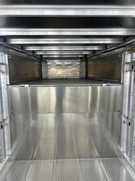 New 2027 EBY Maverick 6'11x24x6'7 Stock Trailer W/ Rolling Cut Gate