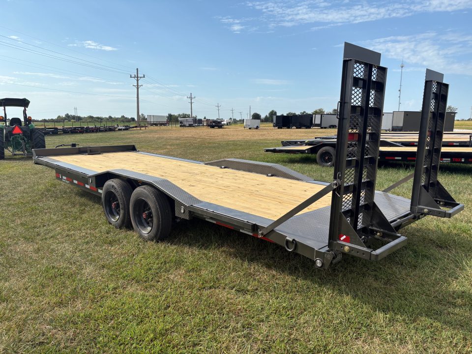 New 2027 MAXX-D 102x24 Tandem 17.5K Equipment Trailer W/ Drive Over Fenders
