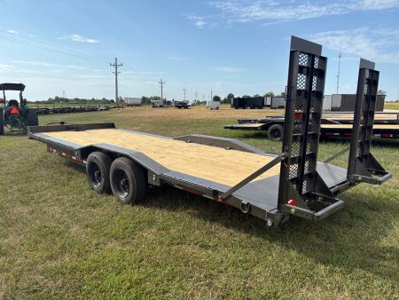 New 2027 MAXX-D 102x24 Tandem 17.5K Equipment Trailer W/ Drive Over Fenders
