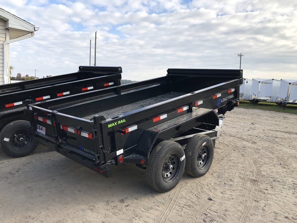 New 2027 Load Trail 6X12 10KW/ TARP KIT AND RAMPS Dump Trailer