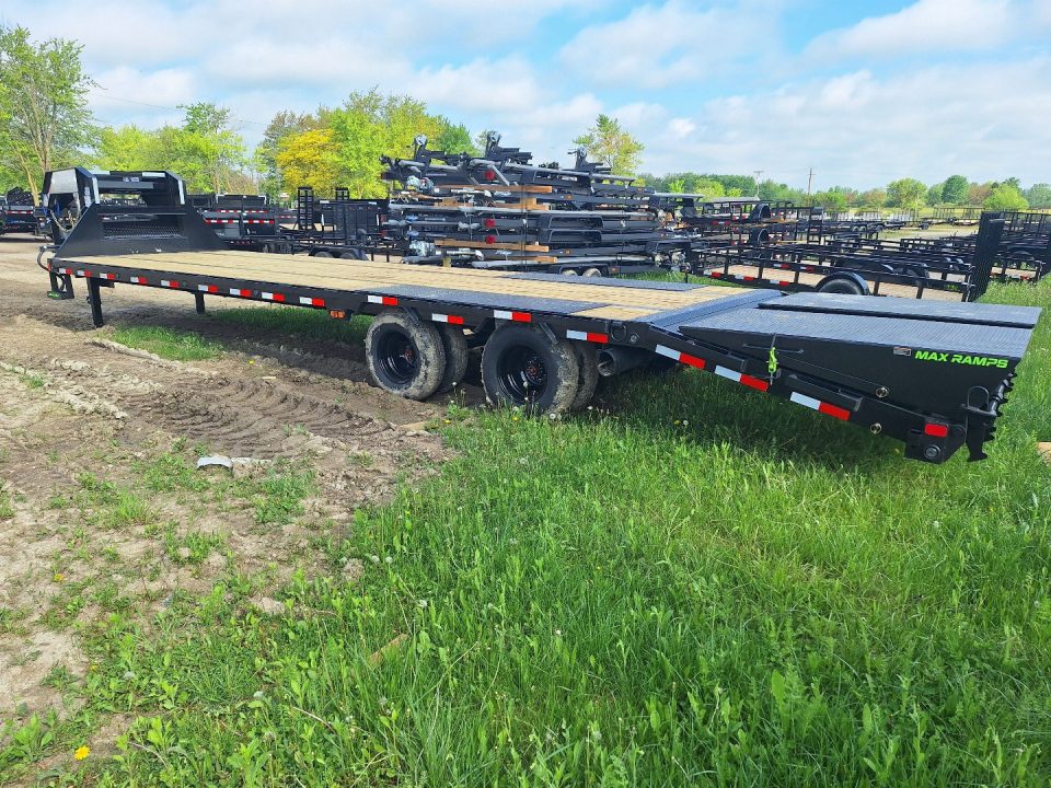 New 2027 Load Trail 102x25 Low Pro Deck Over 24K Deckover Trailer