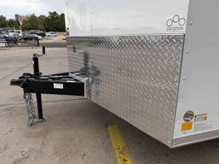 New #056961 2027 FOREST RIVER TA3 8.5 X 16 TANDEM AXLE 10K ENCLOSED W/ REAR RAMP DOOR