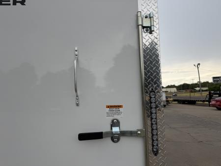 New #056961 2027 FOREST RIVER TA3 8.5 X 16 TANDEM AXLE 10K ENCLOSED W/ REAR RAMP DOOR