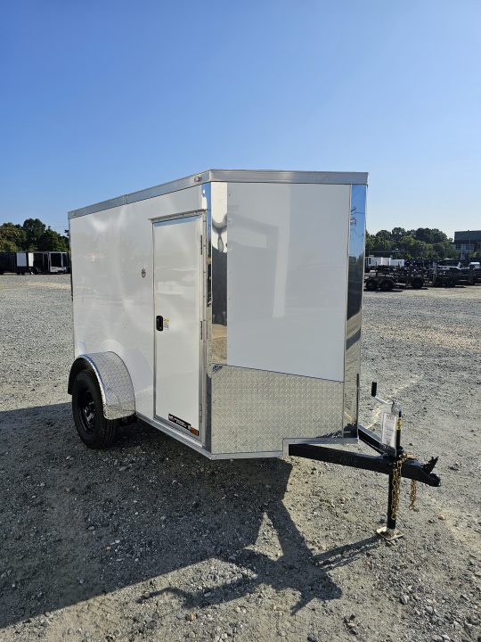New 2027 Spartan Cargo 5x8 w/ Side Door and Ramp Door Cargo / Enclosed Trailer