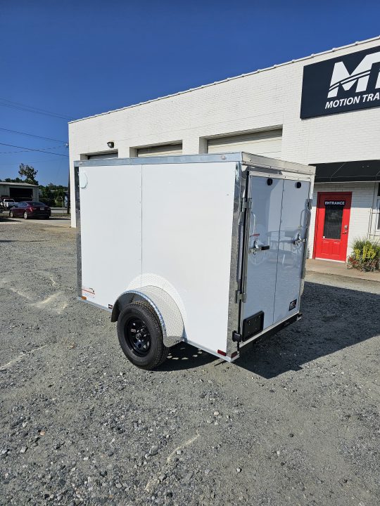 New 2027 Spartan Cargo 5x8 w/ Side Door and Ramp Door Cargo / Enclosed Trailer