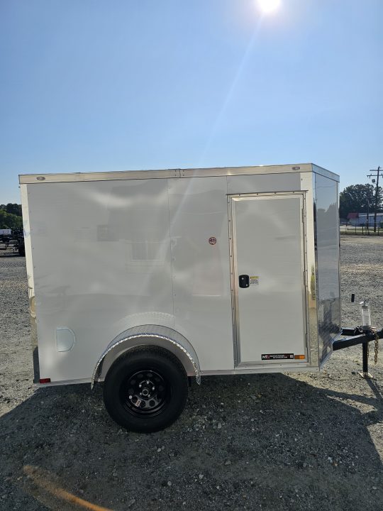 New 2027 Spartan Cargo 5x8 w/ Side Door and Ramp Door Cargo / Enclosed Trailer