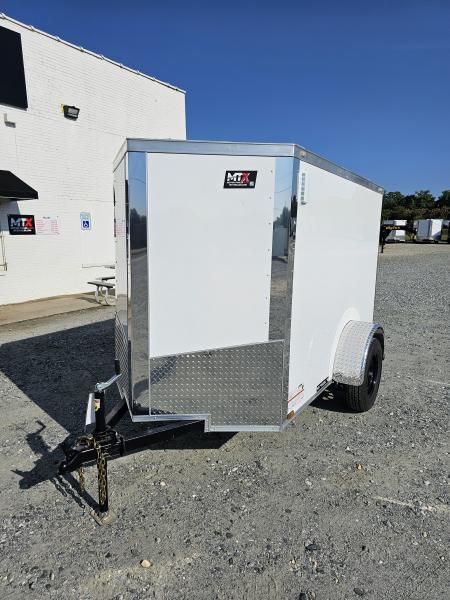 New 2027 Spartan Cargo 5x8 w/ Side Door and Ramp Door Cargo / Enclosed Trailer