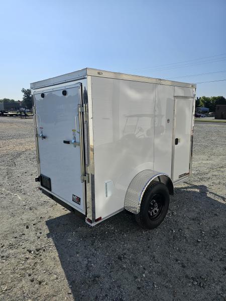 New 2027 Spartan Cargo 5x8 w/ Side Door and Ramp Door Cargo / Enclosed Trailer