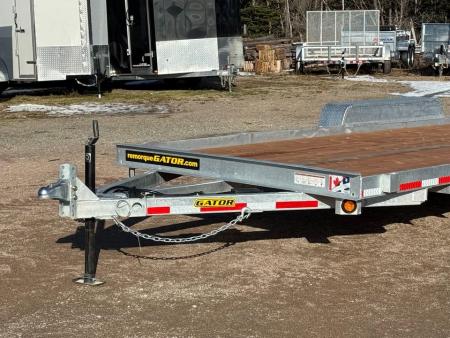 New 2026 Gator Canada 80 x 18' with stored ramps Utility Trailer