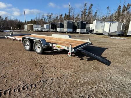 New 2026 Gator Canada 80 x 18' with stored ramps Utility Trailer