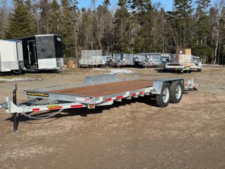 New 2026 Gator Canada 80 x 18' with stored ramps Utility Trailer