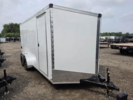New 2027 Stealth Trailers 7x16 Mustang 7k w/6Ft 6In & Ramp Door Cargo / Enclosed Trailer