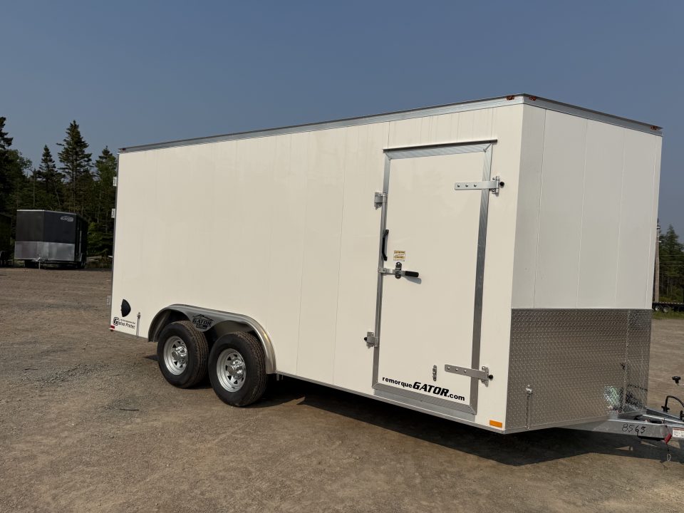 New 2026 Gator Canada 8.5 x 16 HD 10,000 Lb barn doors Cargo / Enclosed Trailer