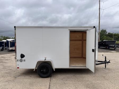 New 2026 Stealth Trailers Mustang 6x12 Ramp Door V-Nose 3k w/Composite Exterior Skin & Translucent Roof Cargo / Enclosed Trailer