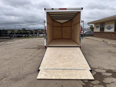 New 2026 Stealth Trailers Mustang 6x12 Ramp Door V-Nose 3k w/Composite Exterior Skin & Translucent Roof Cargo / Enclosed Trailer