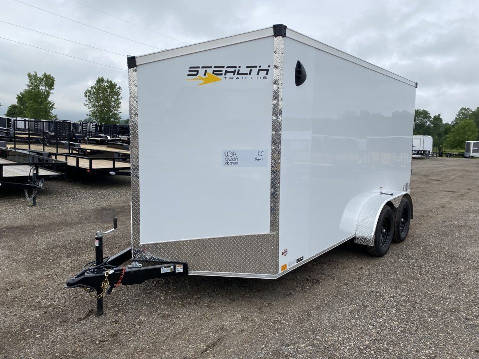 New 2026 Stealth Trailers 7x14 w/Translucent Roof Cargo / Enclosed Trailer