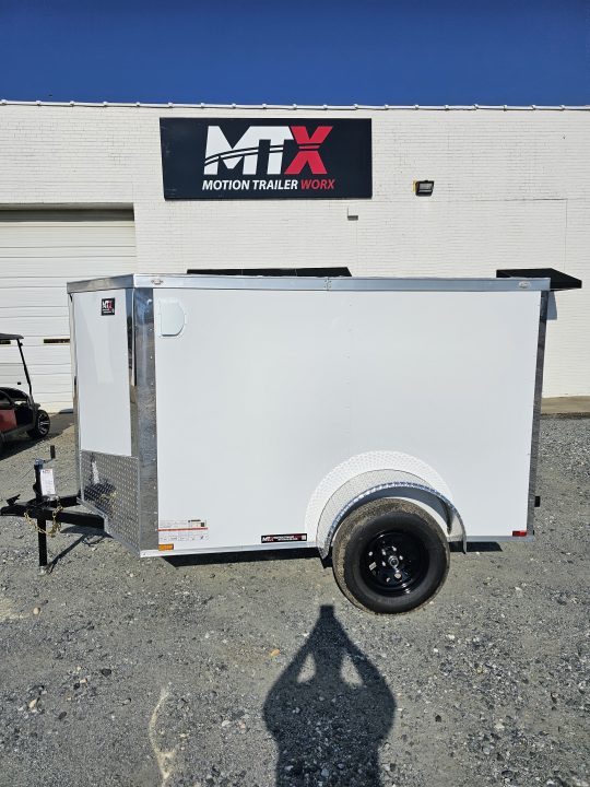 New 2027 Spartan Cargo 5x8 w/ Swing Door Cargo / Enclosed Trailer