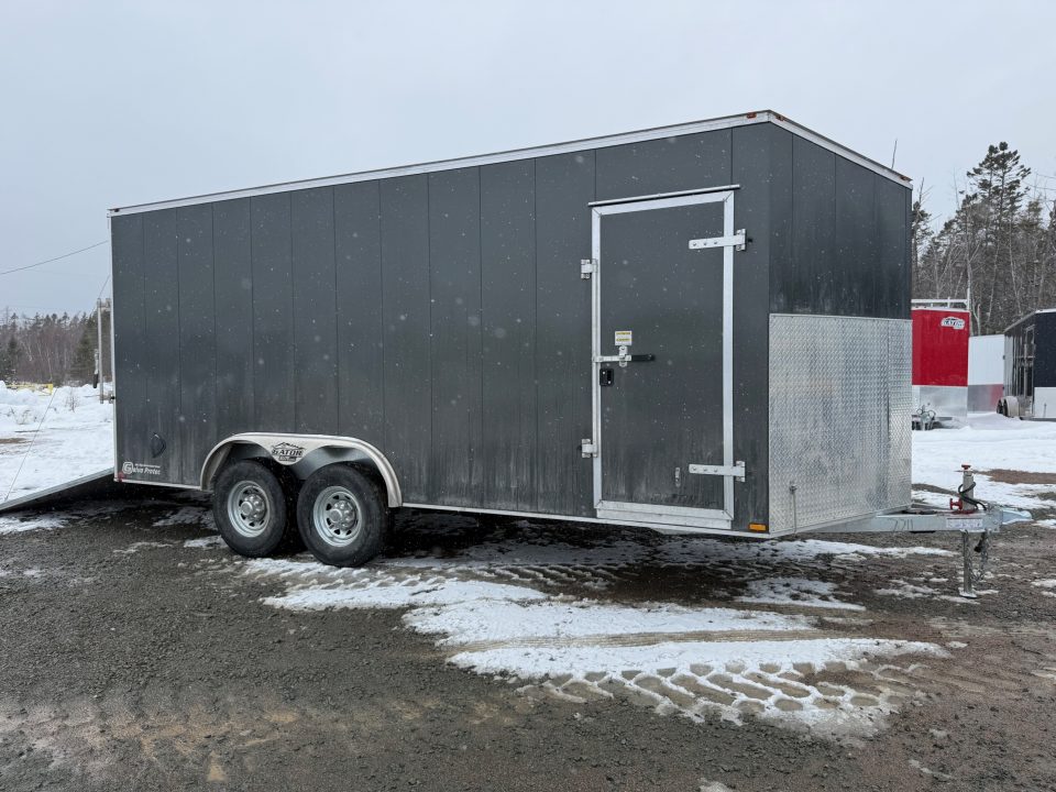 New 2026 Gator Canada 8.5 x 18 HD 14,000 LB with double floor system Cargo / Enclosed Trailer