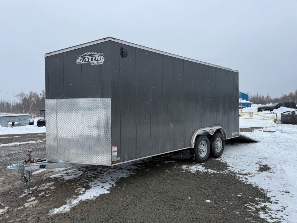 New 2026 Gator Canada 8.5 x 18 HD 14,000 LB with double floor system Cargo / Enclosed Trailer
