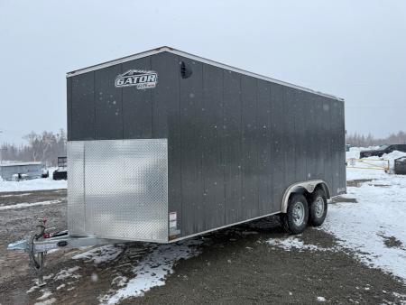 New 2026 Gator Canada 8.5 x 18 HD 14,000 LB with double floor system Cargo / Enclosed Trailer