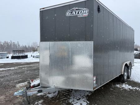 New 2026 Gator Canada 8.5 x 18 HD 14,000 LB with double floor system Cargo / Enclosed Trailer