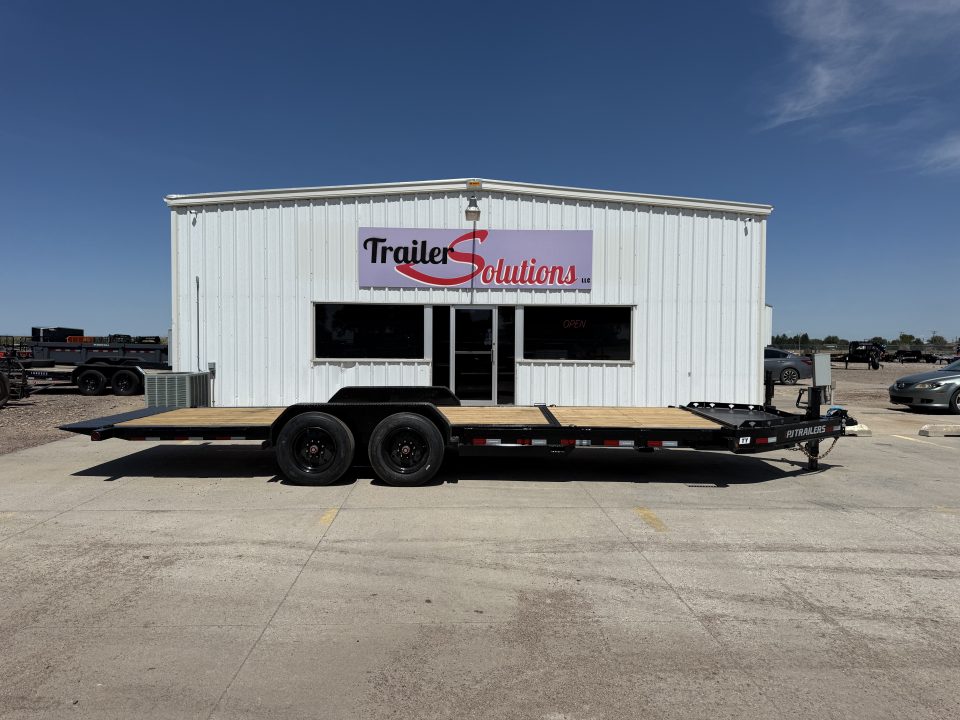 New 2027 PJ Trailers TY1222 2 8000 lb Axles Tilt Trailer