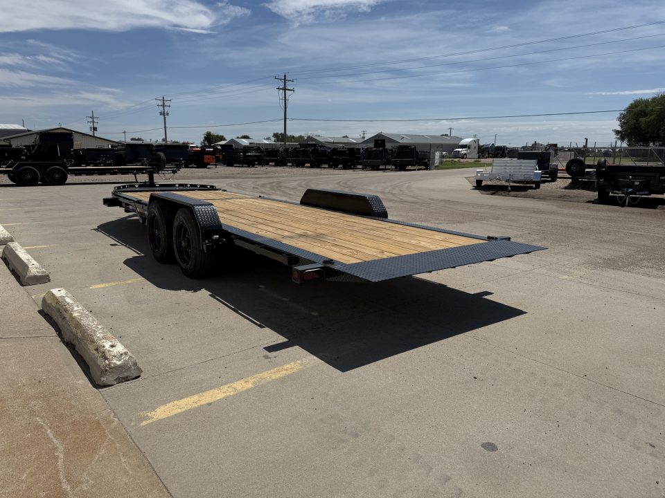 New 2027 PJ Trailers TY1222 2 8000 lb Axles Tilt Trailer