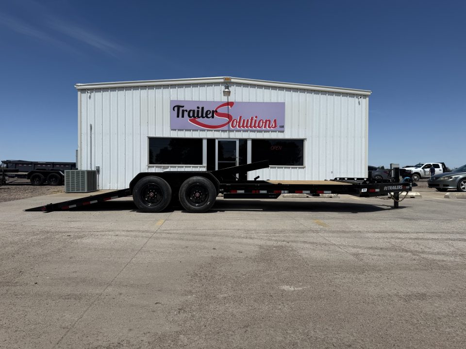 New 2027 PJ Trailers TY1222 2 8000 lb Axles Tilt Trailer