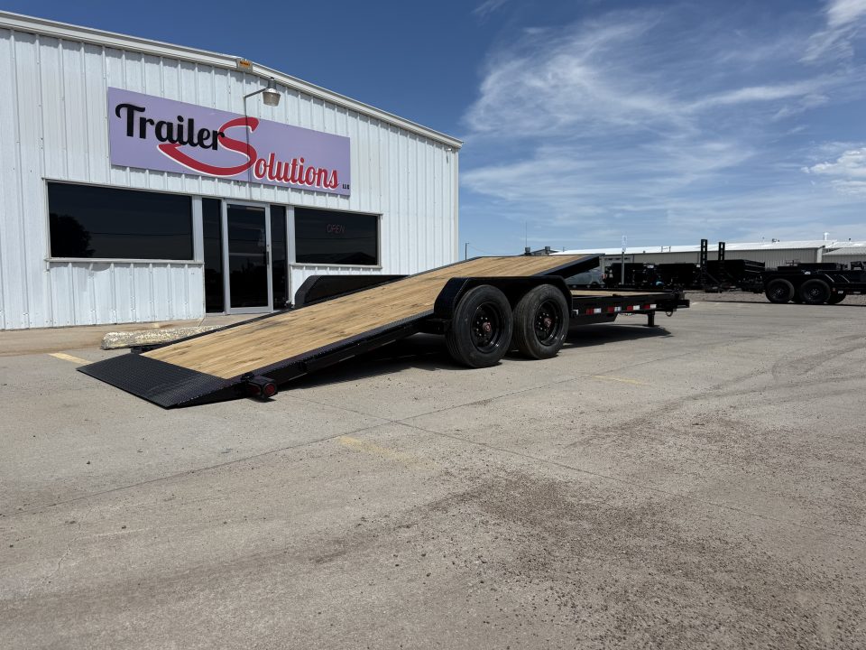 New 2027 PJ Trailers TY1222 2 8000 lb Axles Tilt Trailer